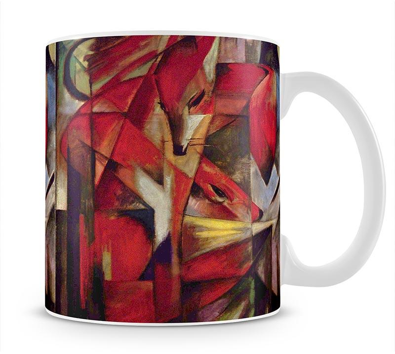 Foxes by Franz Marc Mug - Canvas Art Rocks - 1