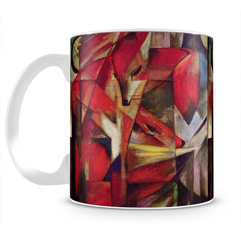 Foxes by Franz Marc Mug - Canvas Art Rocks - 2