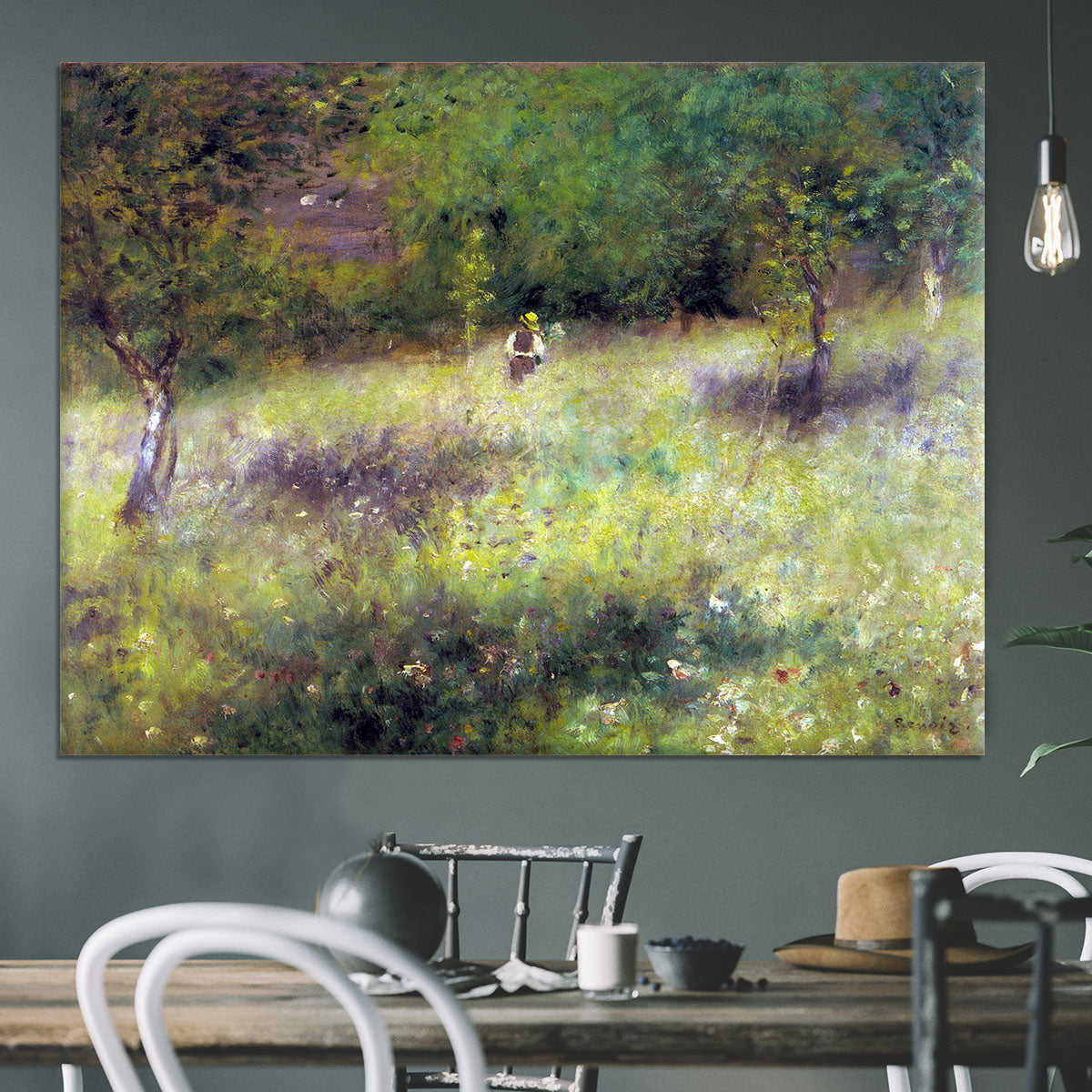 Frahling in Chatou by Renoir Canvas Print or Poster - Canvas Art Rocks - 3