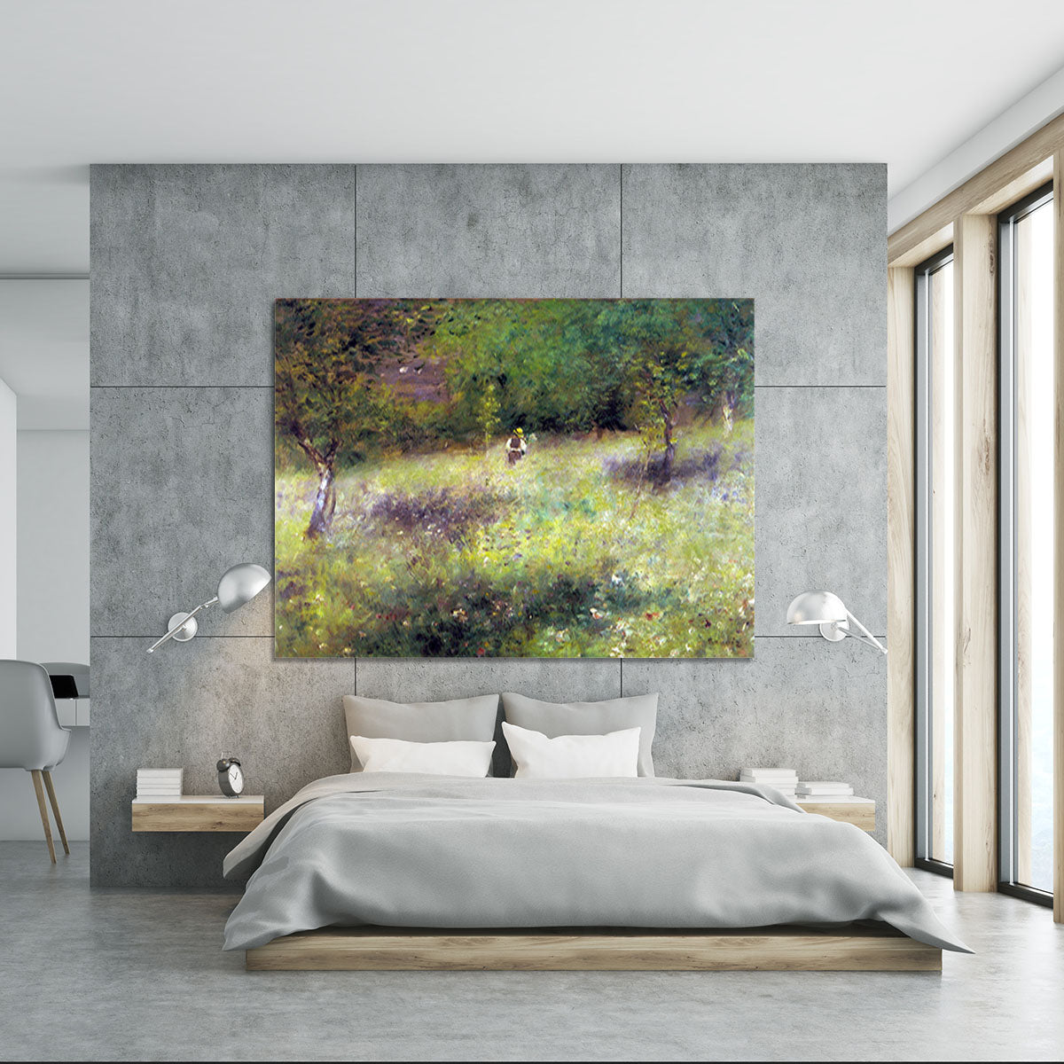 Frahling in Chatou by Renoir Canvas Print or Poster - Canvas Art Rocks - 5