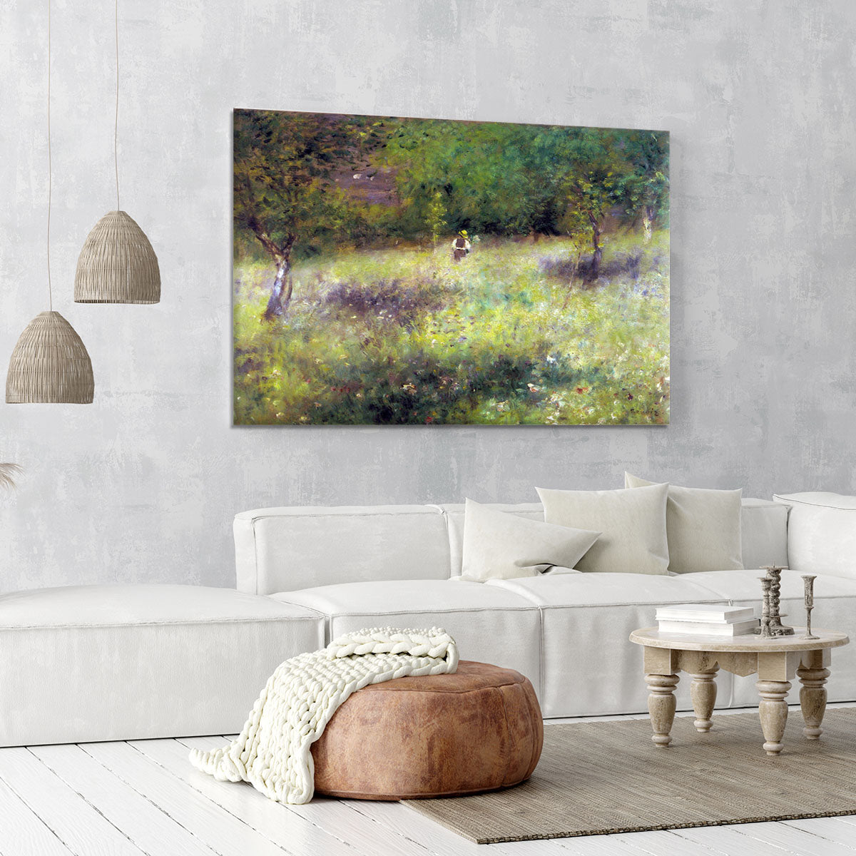 Frahling in Chatou by Renoir Canvas Print or Poster - Canvas Art Rocks - 6