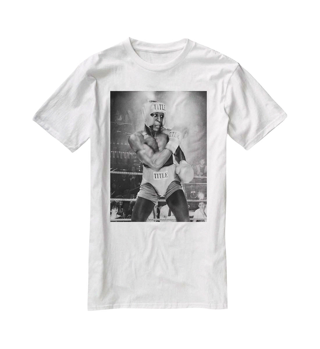 Frank Bruno in 1984 T-Shirt - Canvas Art Rocks - 5