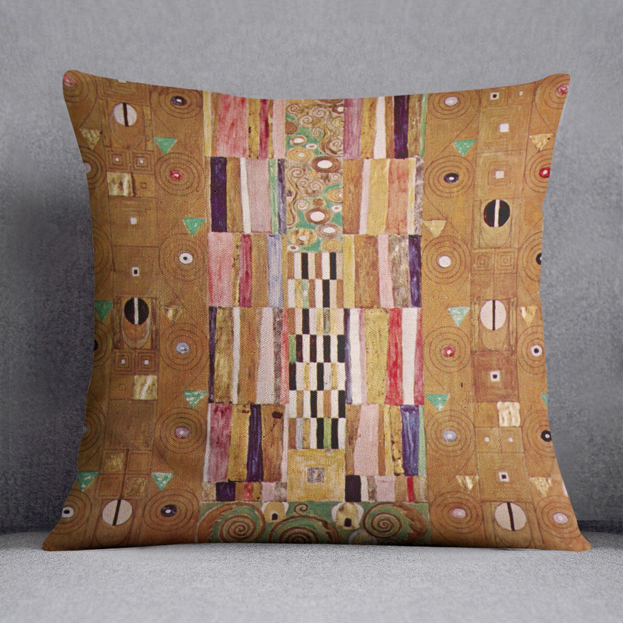 Frieze by Klimt Cushion