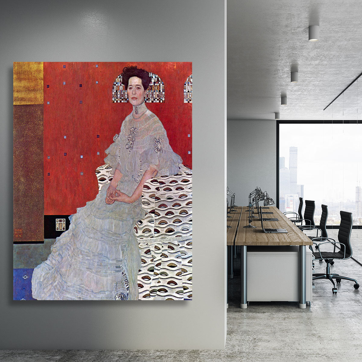 Fritza Reidler Klimt Canvas Print or Poster - Canvas Art Rocks - 3