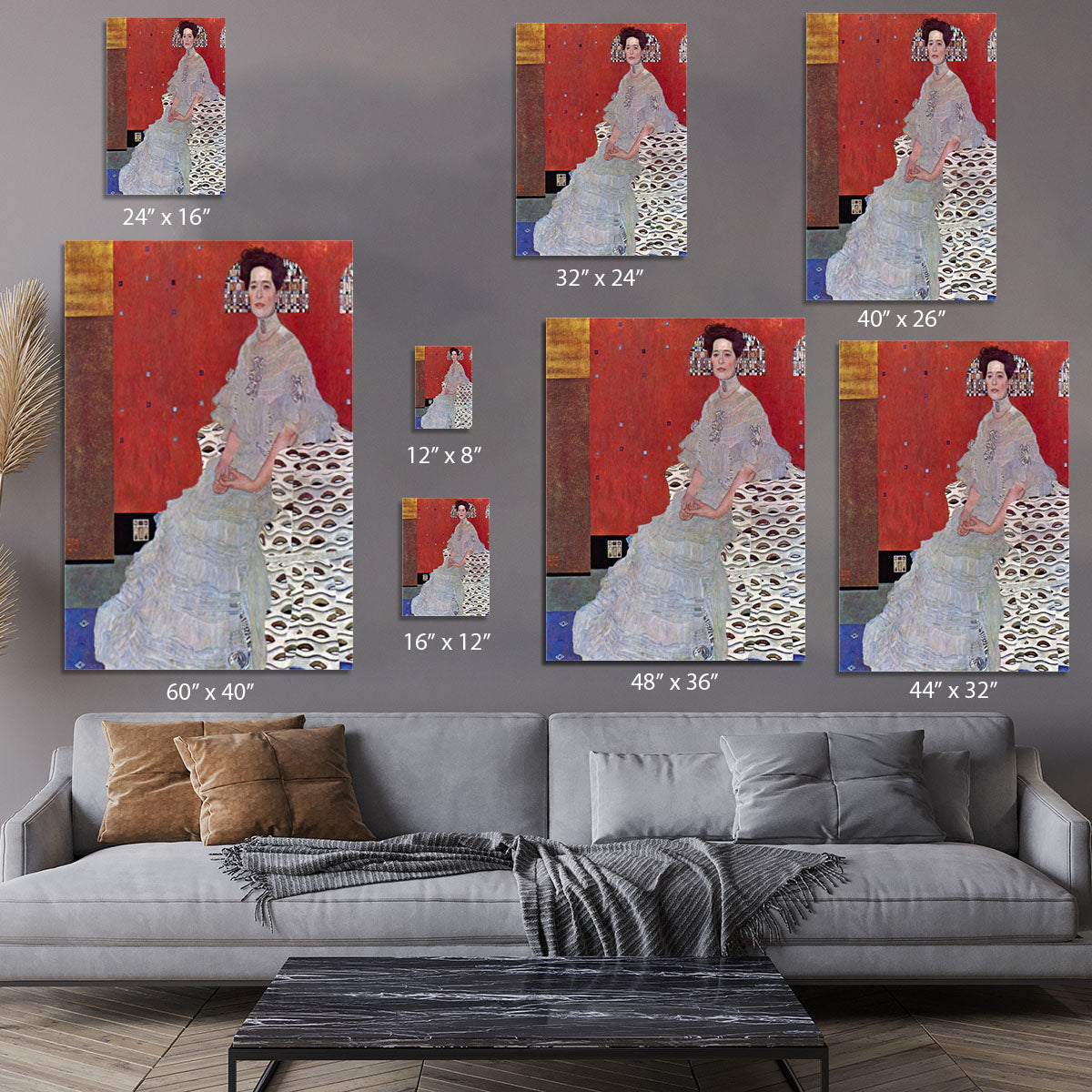 Fritza Reidler Klimt Canvas Print or Poster - Canvas Art Rocks - 7