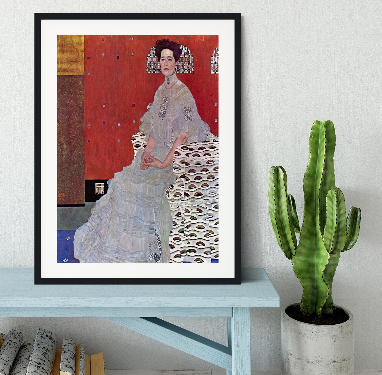 Fritza Reidler Klimt Framed Print - Canvas Art Rocks - 1