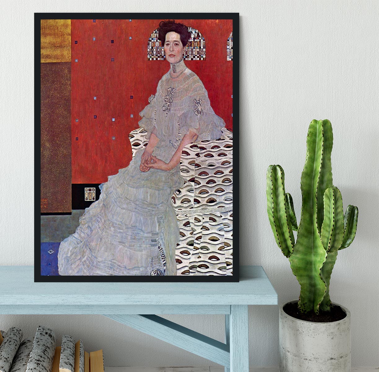 Fritza Reidler Klimt Framed Print - Canvas Art Rocks - 2