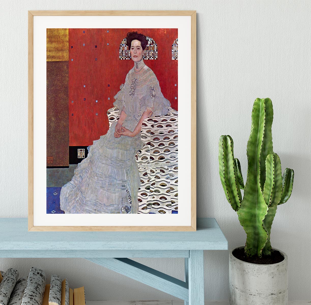 Fritza Reidler Klimt Framed Print - Canvas Art Rocks - 3