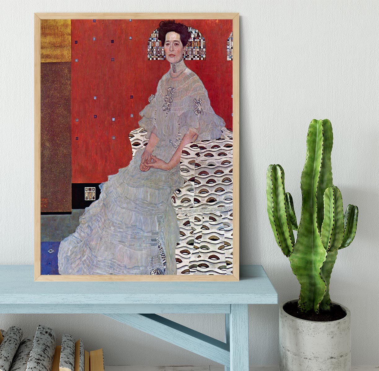 Fritza Reidler Klimt Framed Print - Canvas Art Rocks - 4