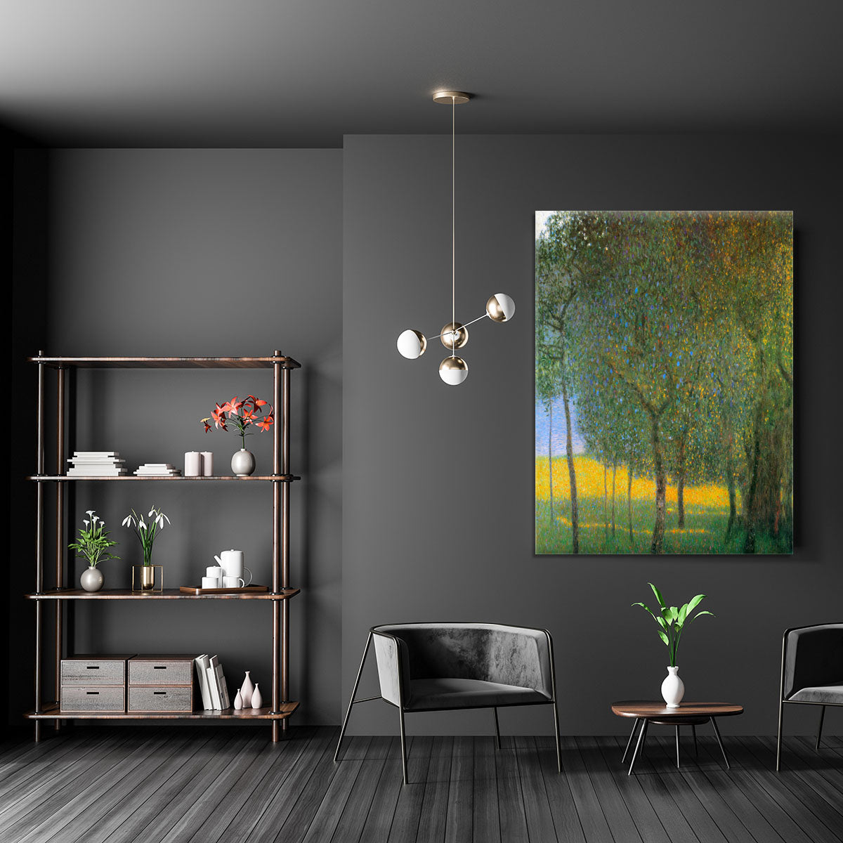 Fruit Trees by Klimt Canvas Print or Poster - Canvas Art Rocks - 5