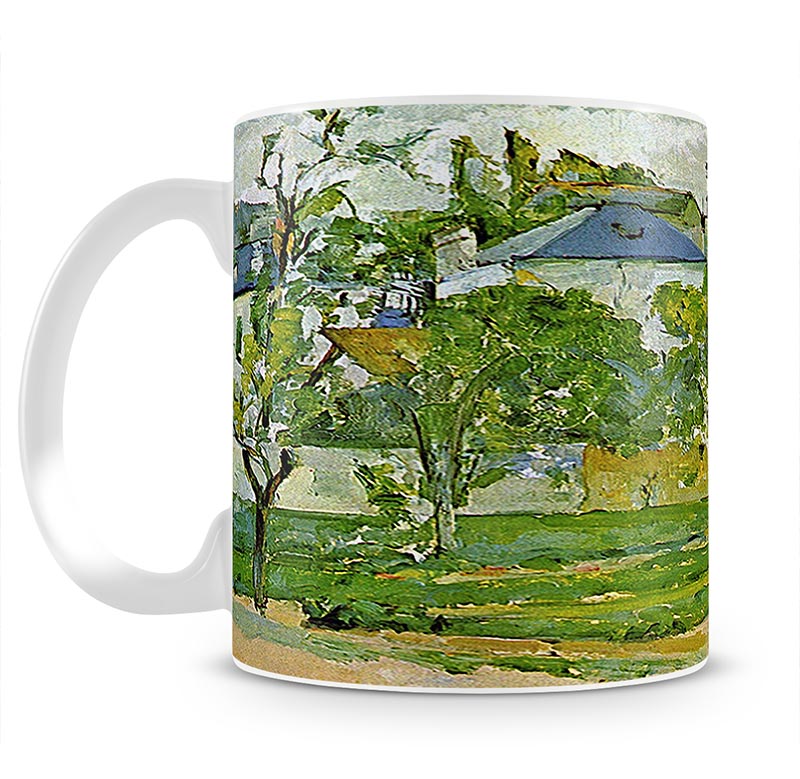Fruit garden in Pontoise by Cezanne Mug - Canvas Art Rocks - 1