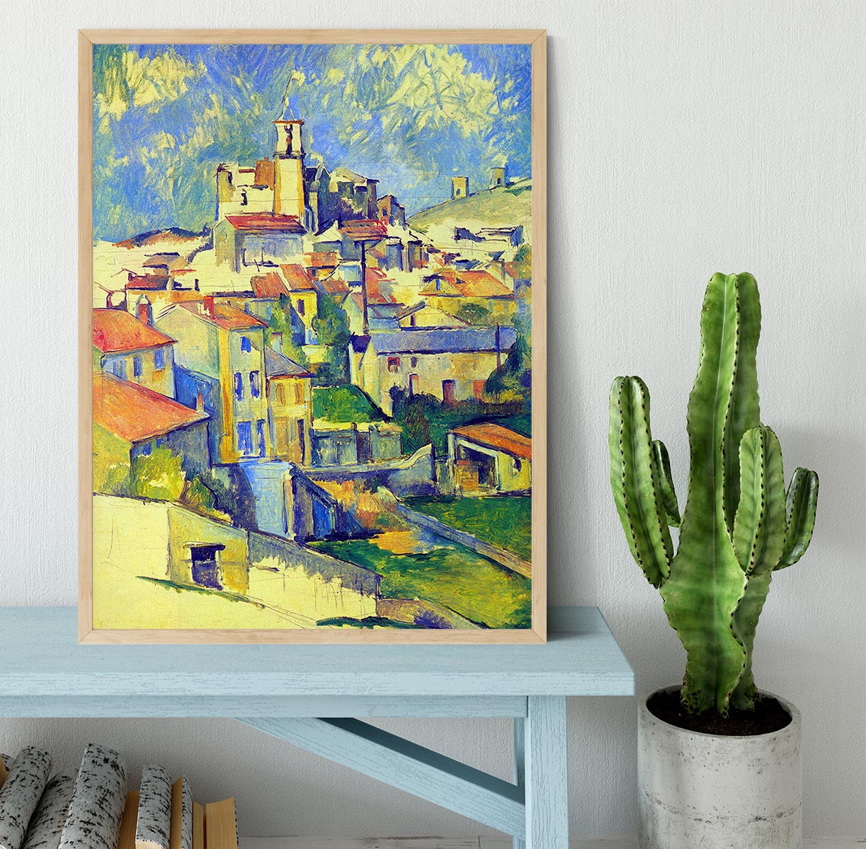 Gardanne by Cezanne Framed Print - Canvas Art Rocks - 4