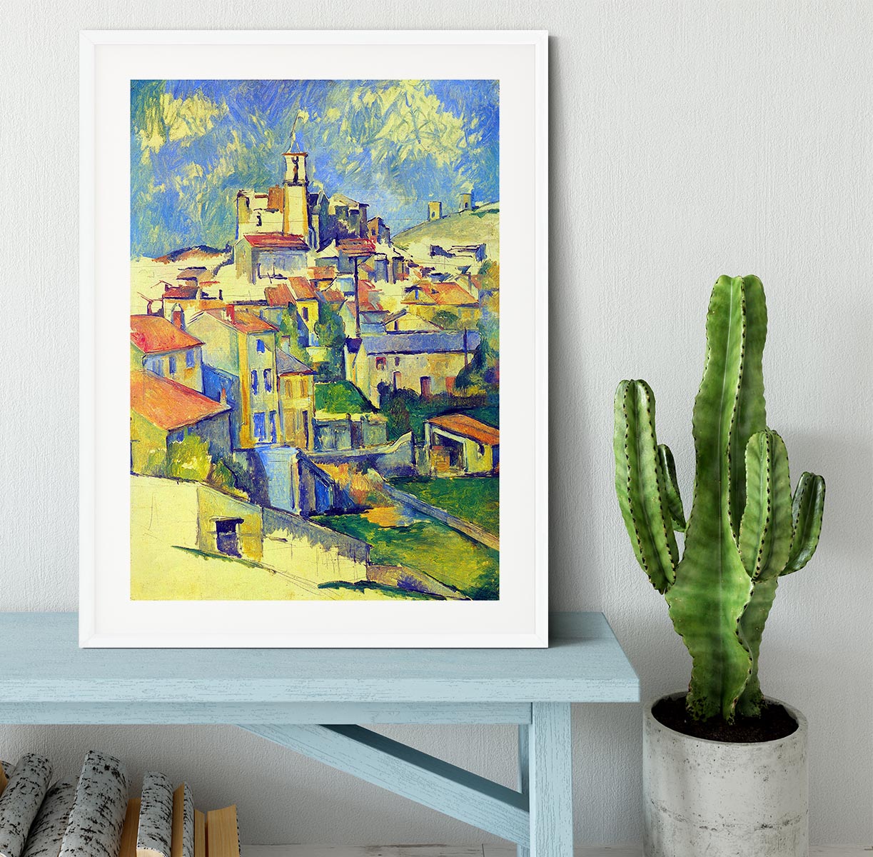 Gardanne by Cezanne Framed Print - Canvas Art Rocks - 5