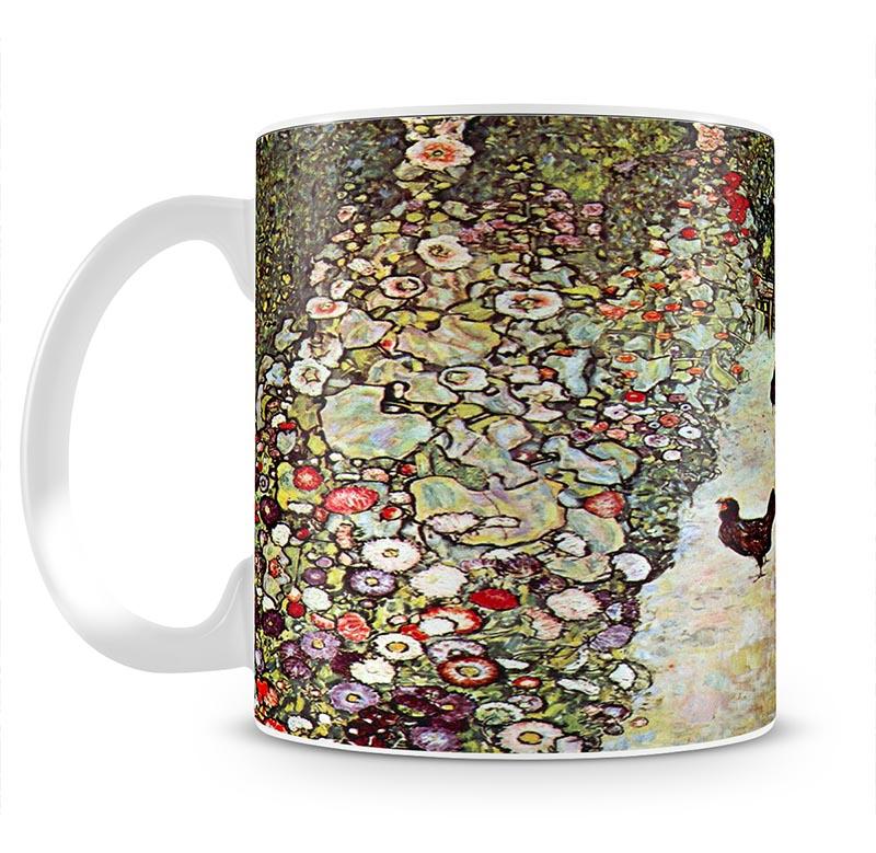 Garden Path with Chickens by Klimt Mug - Canvas Art Rocks - 2