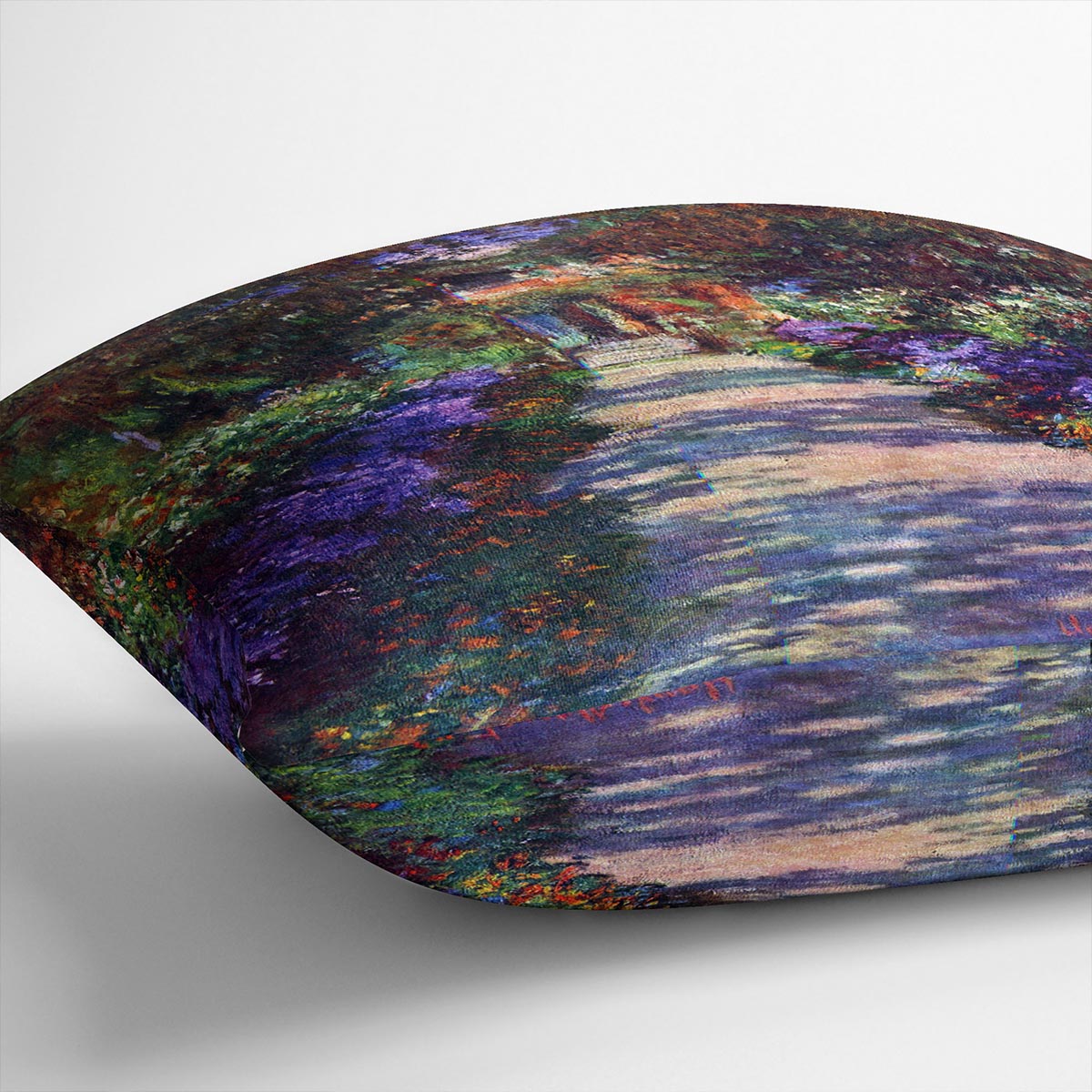 Garden at Giverny by Monet Cushion
