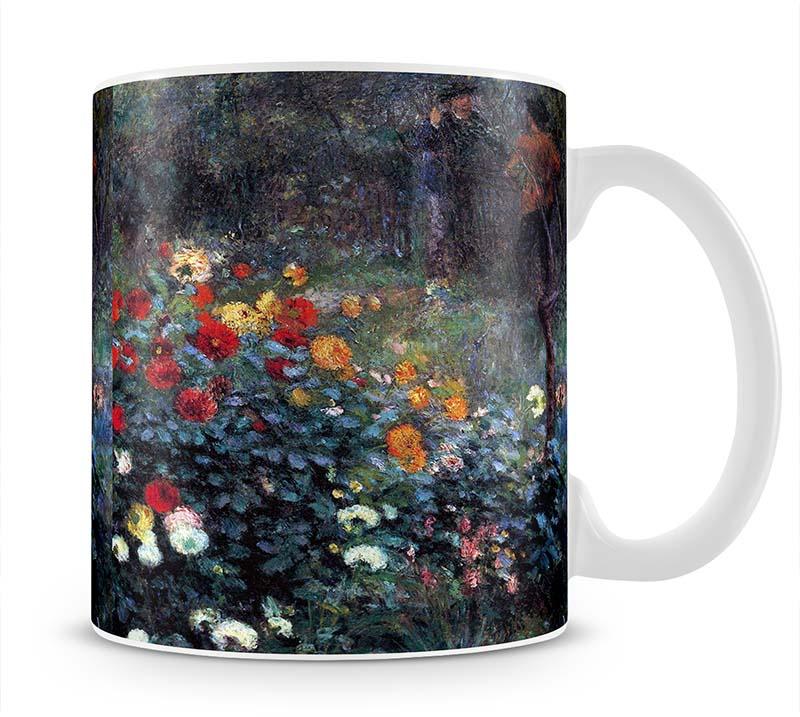 Garden in the street Cortot Montmartre by Renoir Mug - Canvas Art Rocks - 1