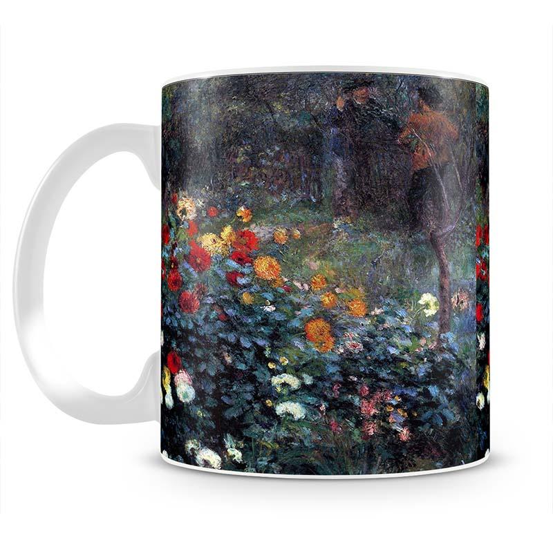 Garden in the street Cortot Montmartre by Renoir Mug - Canvas Art Rocks - 2