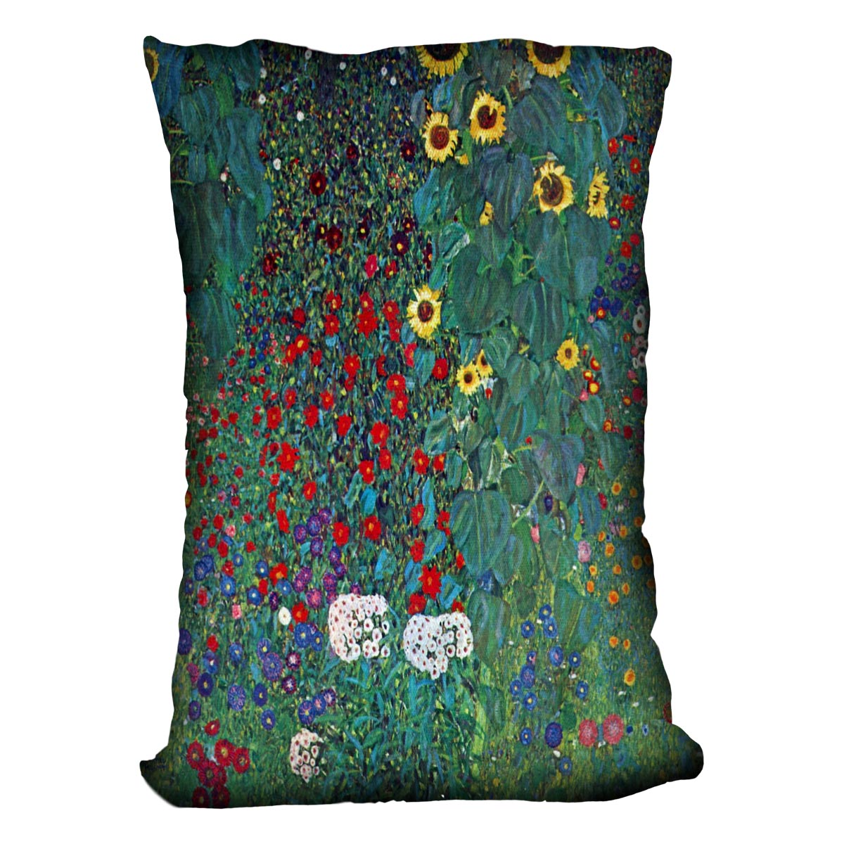 Garden with Crucifix 2 by Klimt Cushion