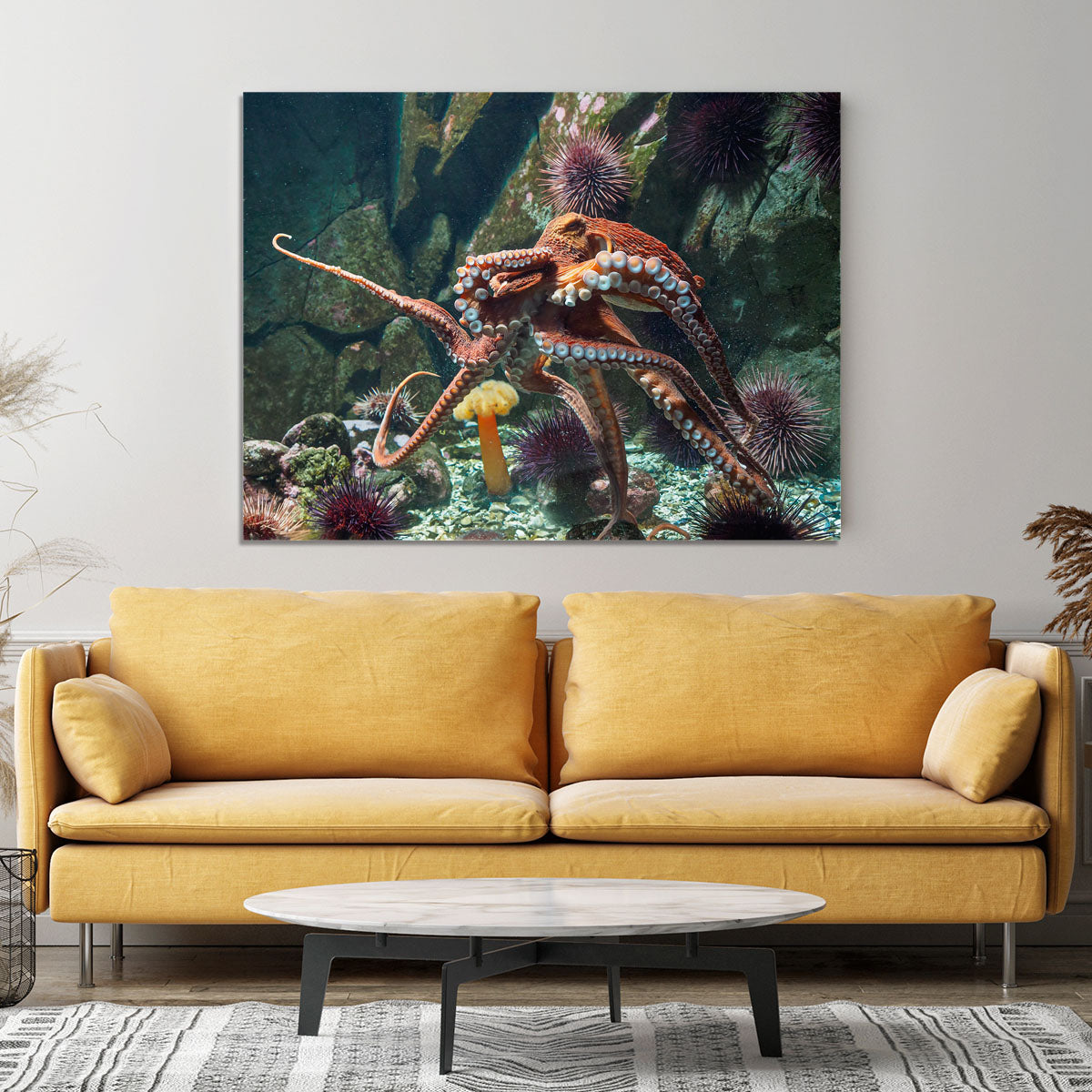 Giant Pacific octopus Canvas Print or Poster - Canvas Art Rocks - 4