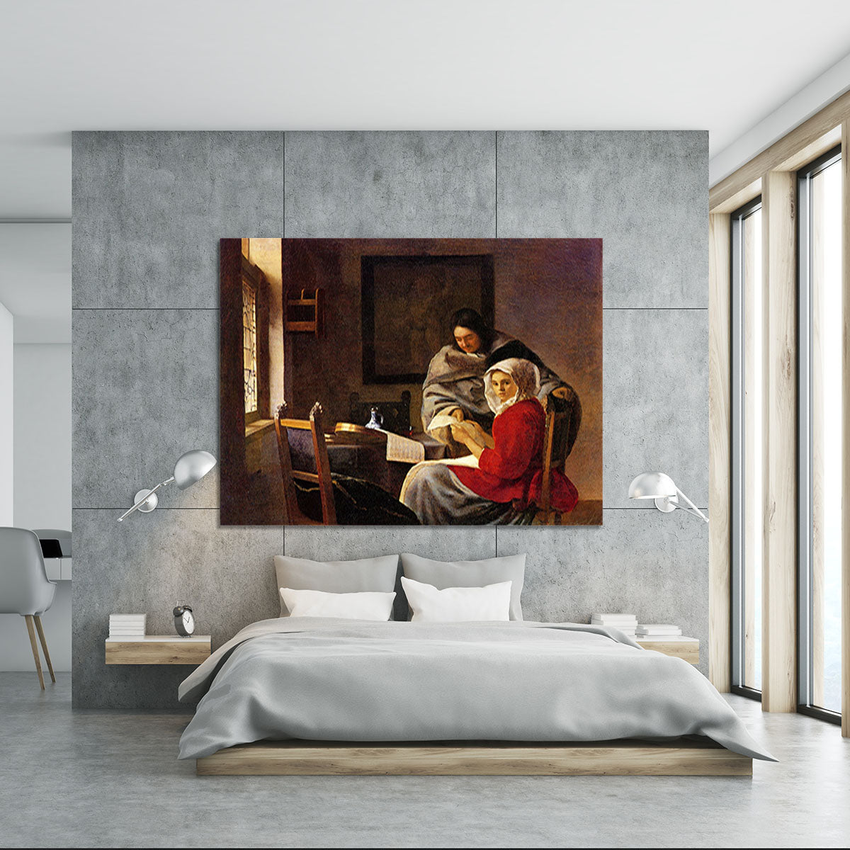 Girl interrupted in her music Canvas Print or Poster - Canvas Art Rocks - 5