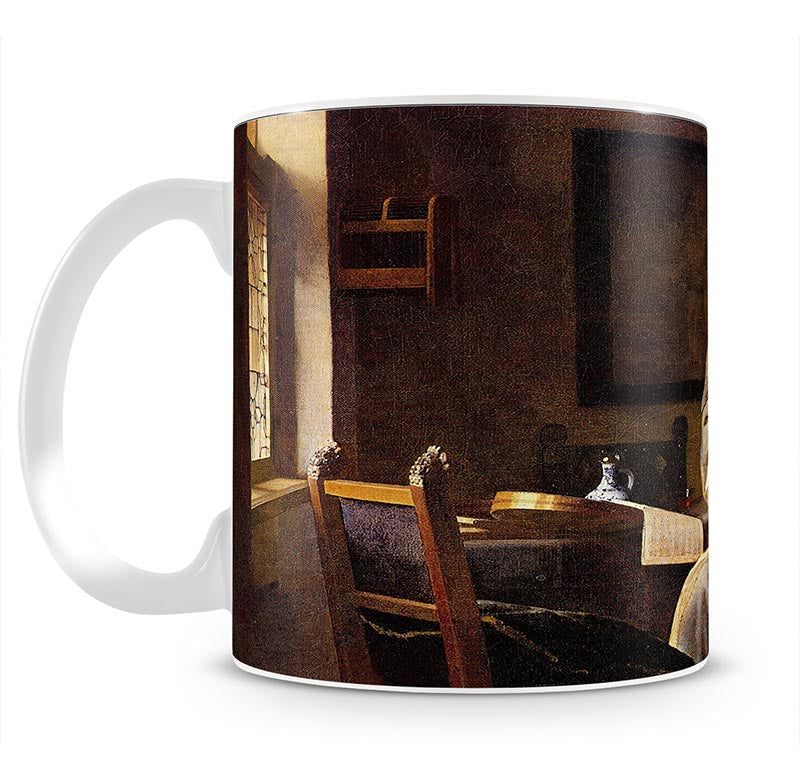 Girl interrupted in her music Mug - Canvas Art Rocks - 1