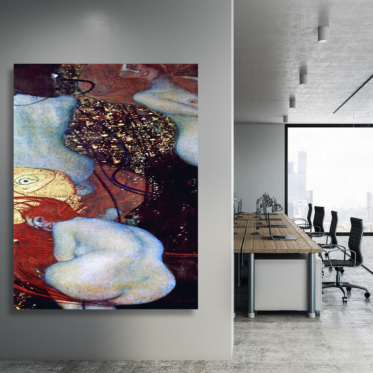 Goldfish by Klimt Canvas Print or Poster - Canvas Art Rocks - 3