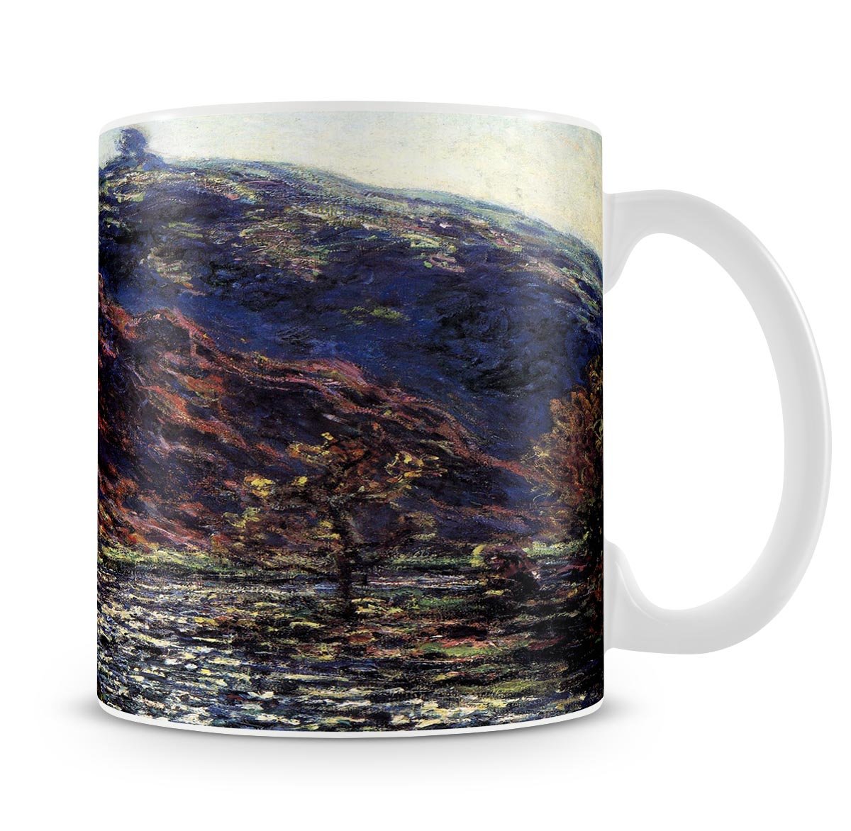 Gorge of the Petite Creuse by Monet Mug - Canvas Art Rocks - 4