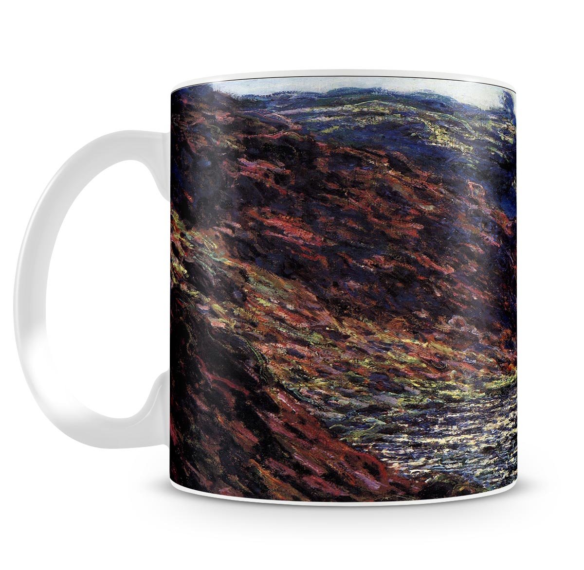 Gorge of the Petite Creuse by Monet Mug - Canvas Art Rocks - 4