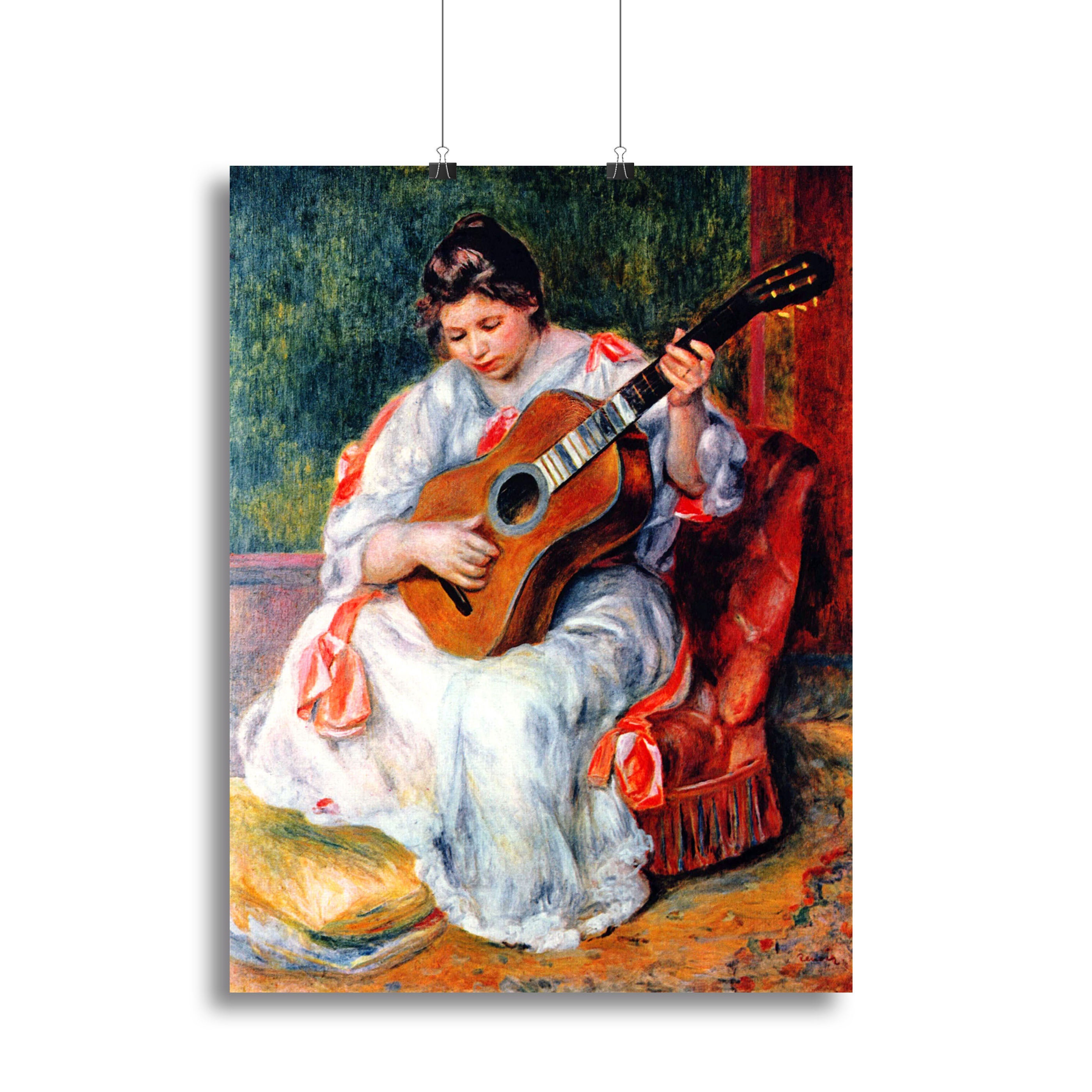 Guitarist by Renoir Canvas Print or Poster - Canvas Art Rocks - 2