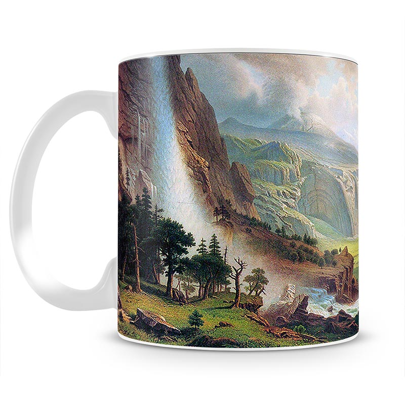 Half Dome in Yosemite by Bierstadt Mug - Canvas Art Rocks - 1