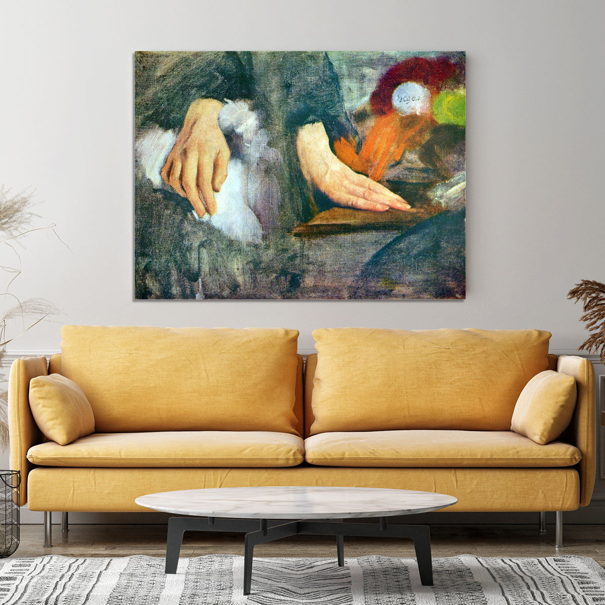 Hand Study by Degas Canvas Print or Poster - Canvas Art Rocks - 4
