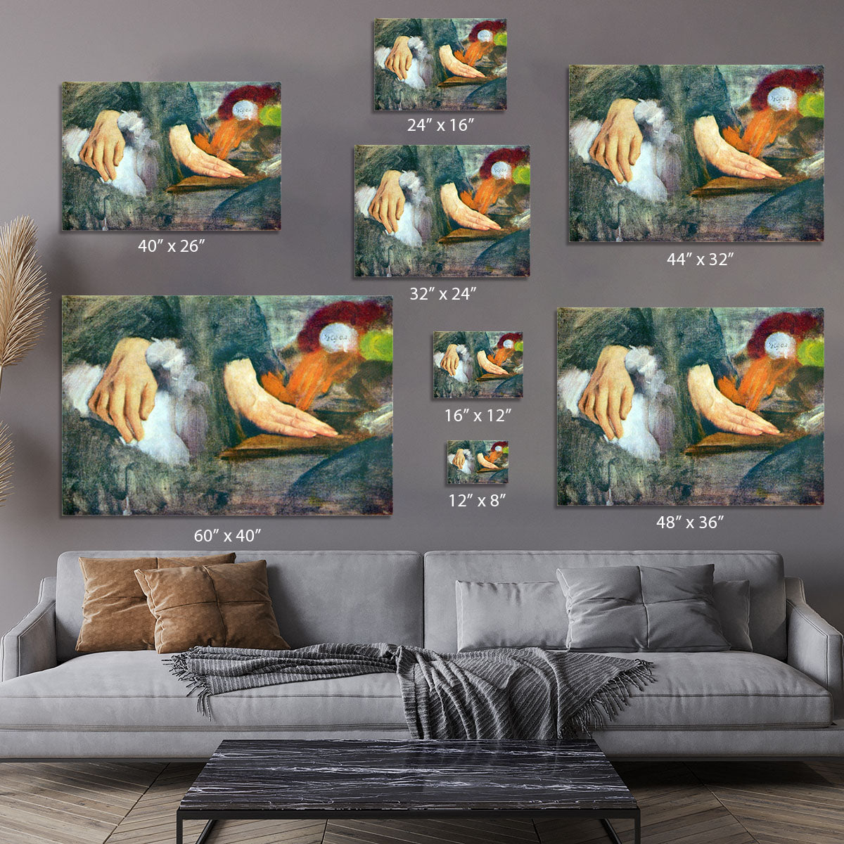 Hand Study by Degas Canvas Print or Poster - Canvas Art Rocks - 7