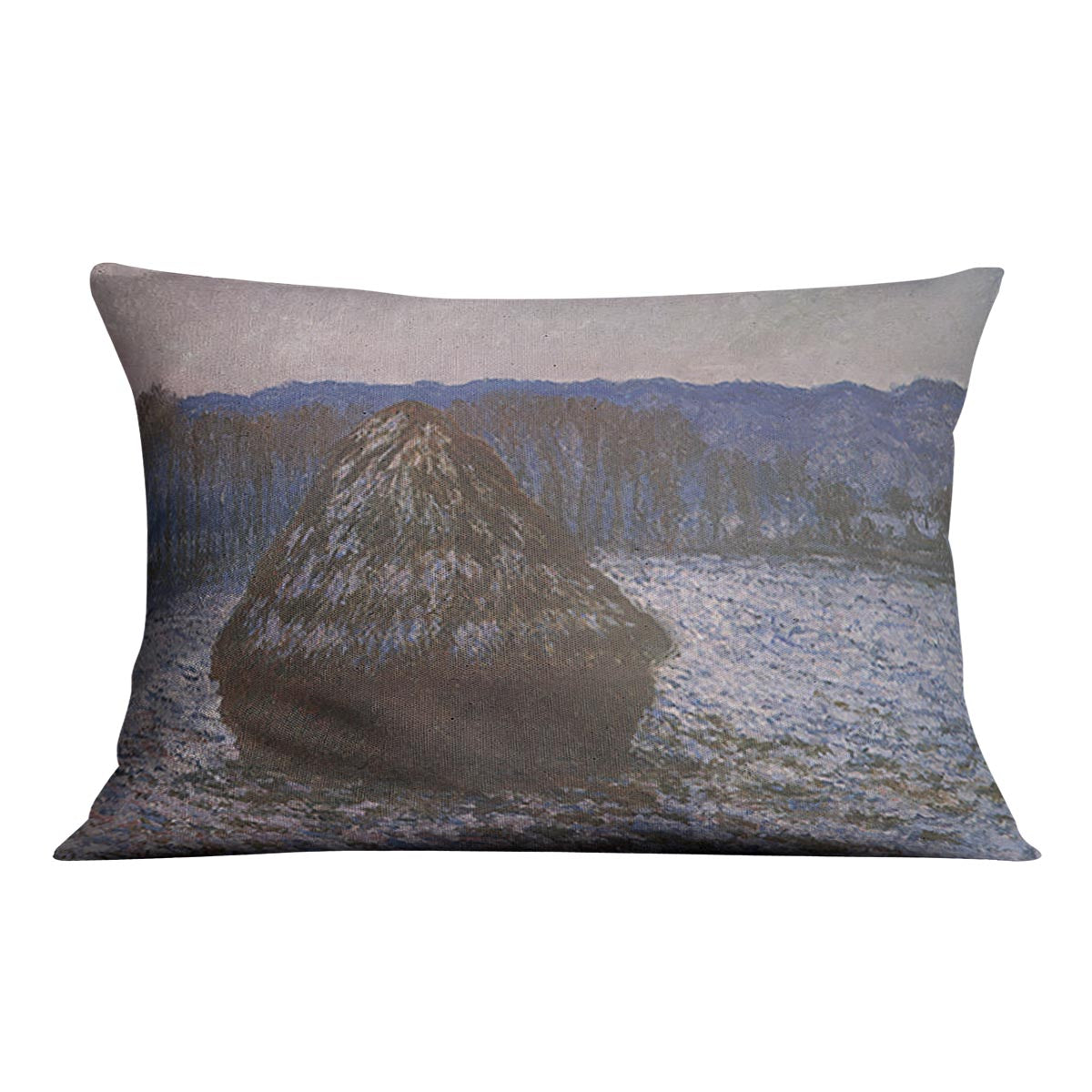Haystacks 2 by Monet Cushion
