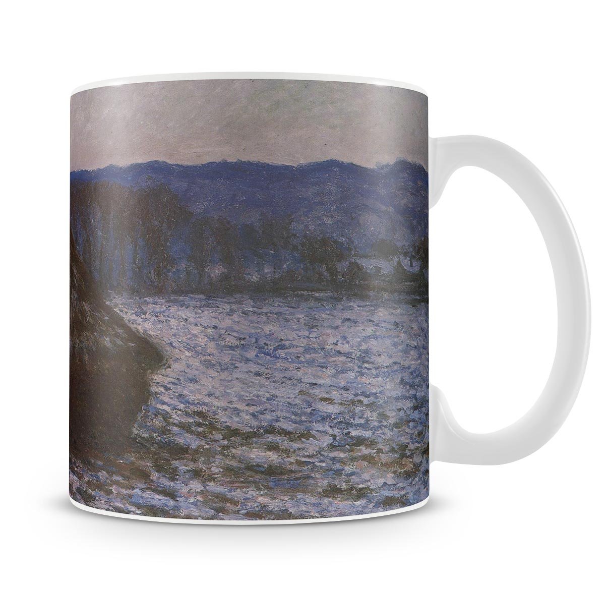 Haystacks 2 by Monet Mug - Canvas Art Rocks - 4