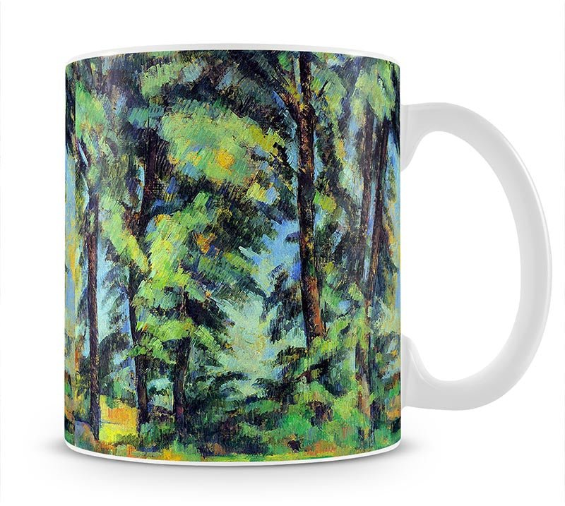 High trees in the Jas de Bouffan by Cezanne Mug - Canvas Art Rocks - 1
