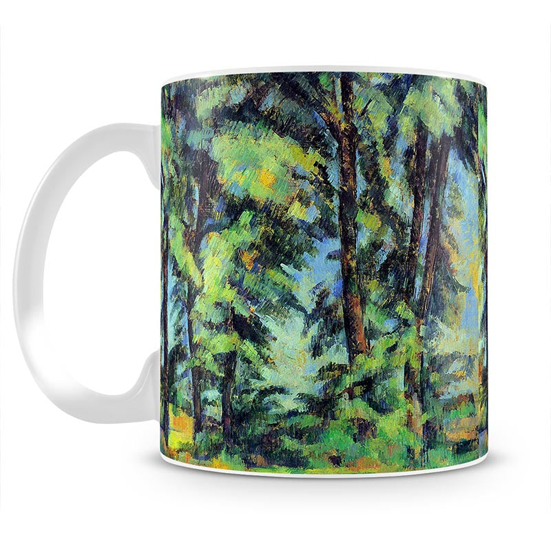 High trees in the Jas de Bouffan by Cezanne Mug - Canvas Art Rocks - 1