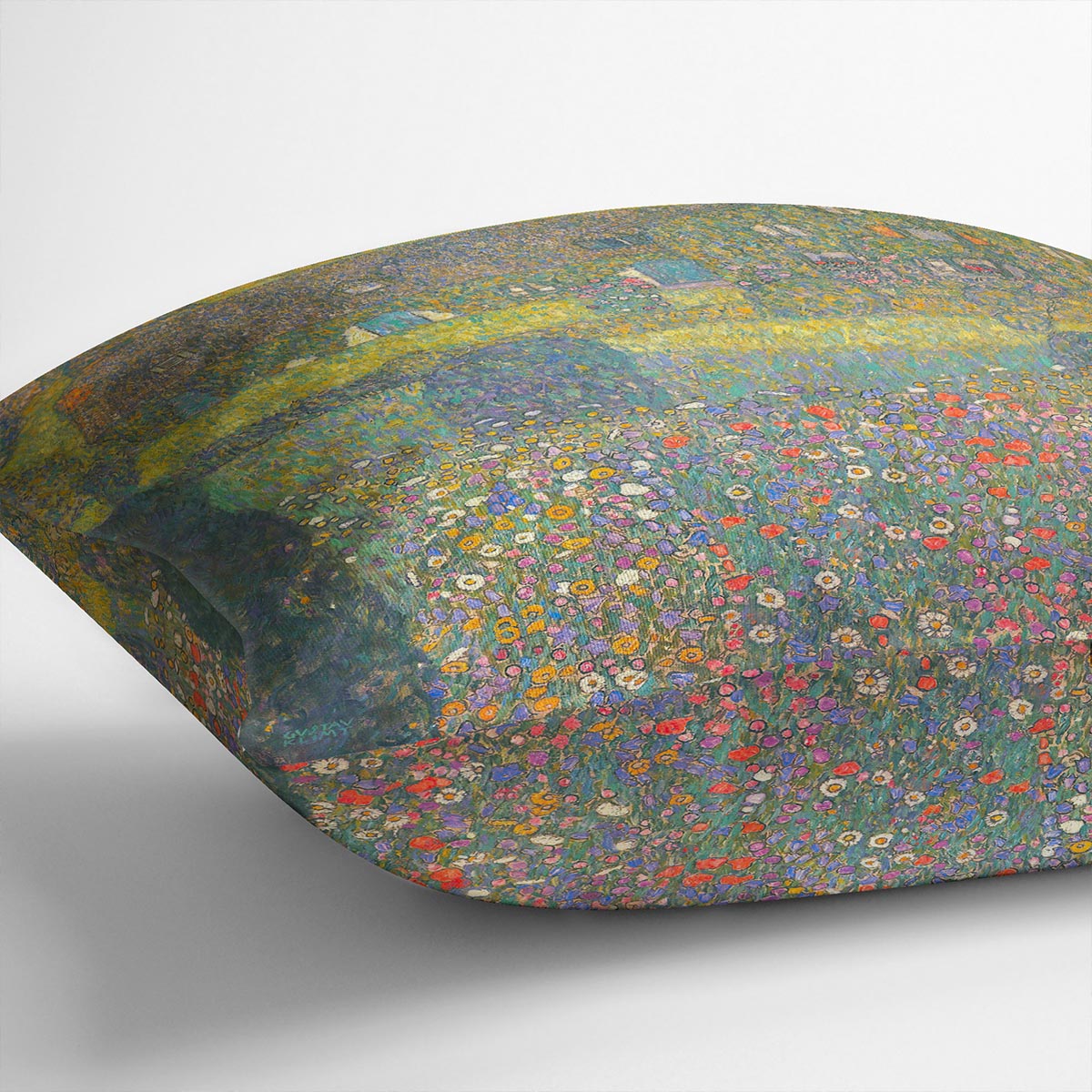 House in Attersee by Klimt Cushion