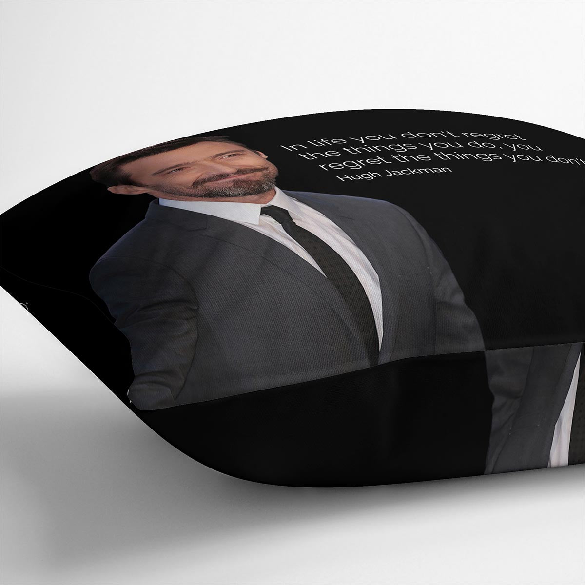 Hugh Jackman Dont Regret Cushion