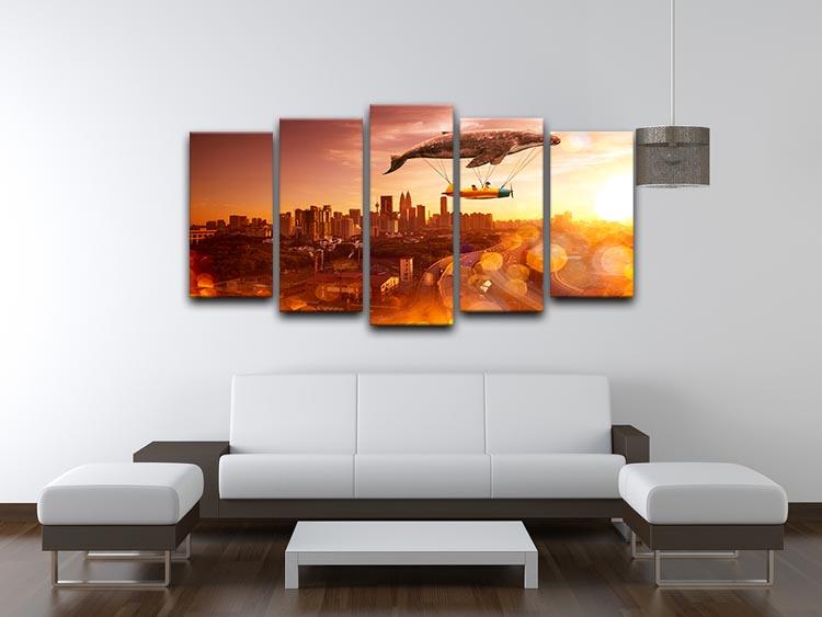 I belive i can fly 5 Split Panel Canvas - Canvas Art Rocks - 3