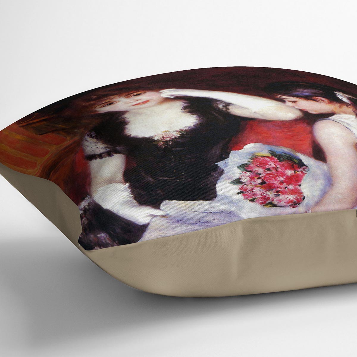 In the Loge by Renoir Cushion