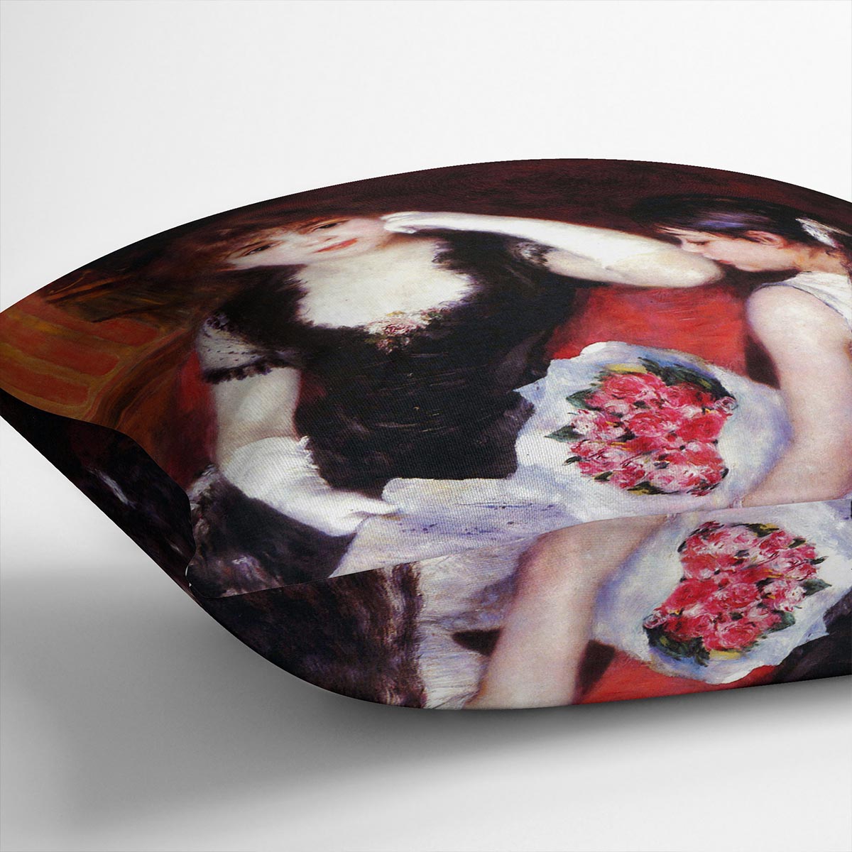 In the Loge by Renoir Cushion