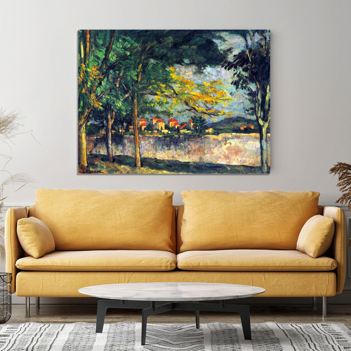 Into Street by Cezanne Canvas Print or Poster - Canvas Art Rocks - 4