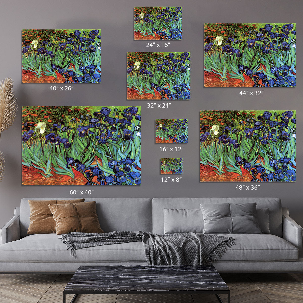 Irises 2 by Van Gogh Canvas Print or Poster - Canvas Art Rocks - 7