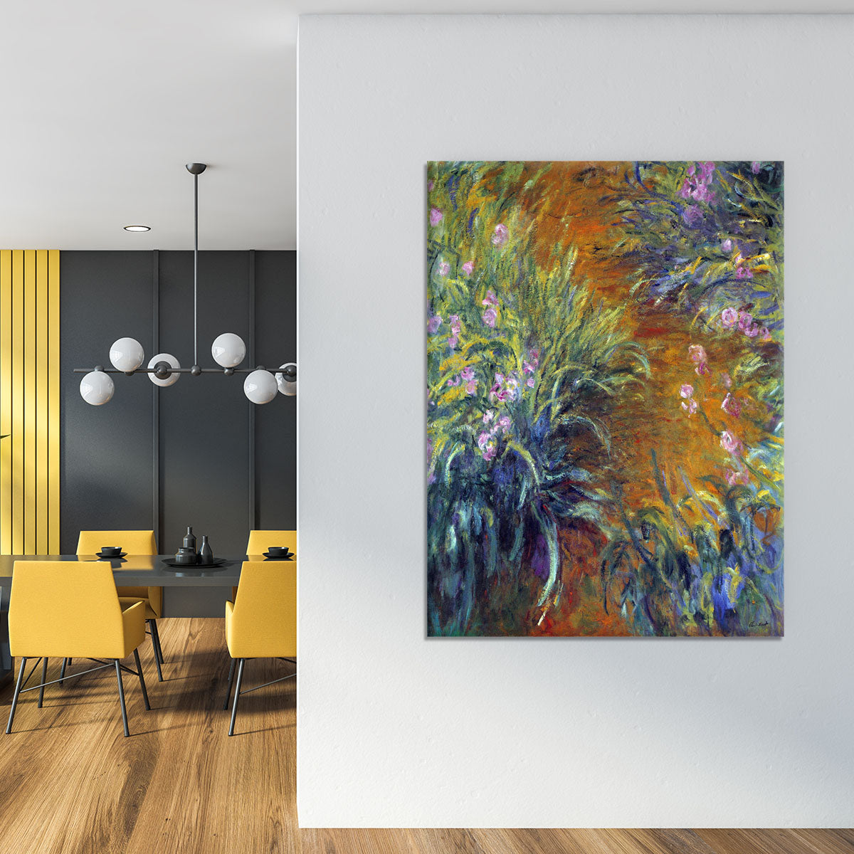 Irises by Monet Canvas Print or Poster - Canvas Art Rocks - 4