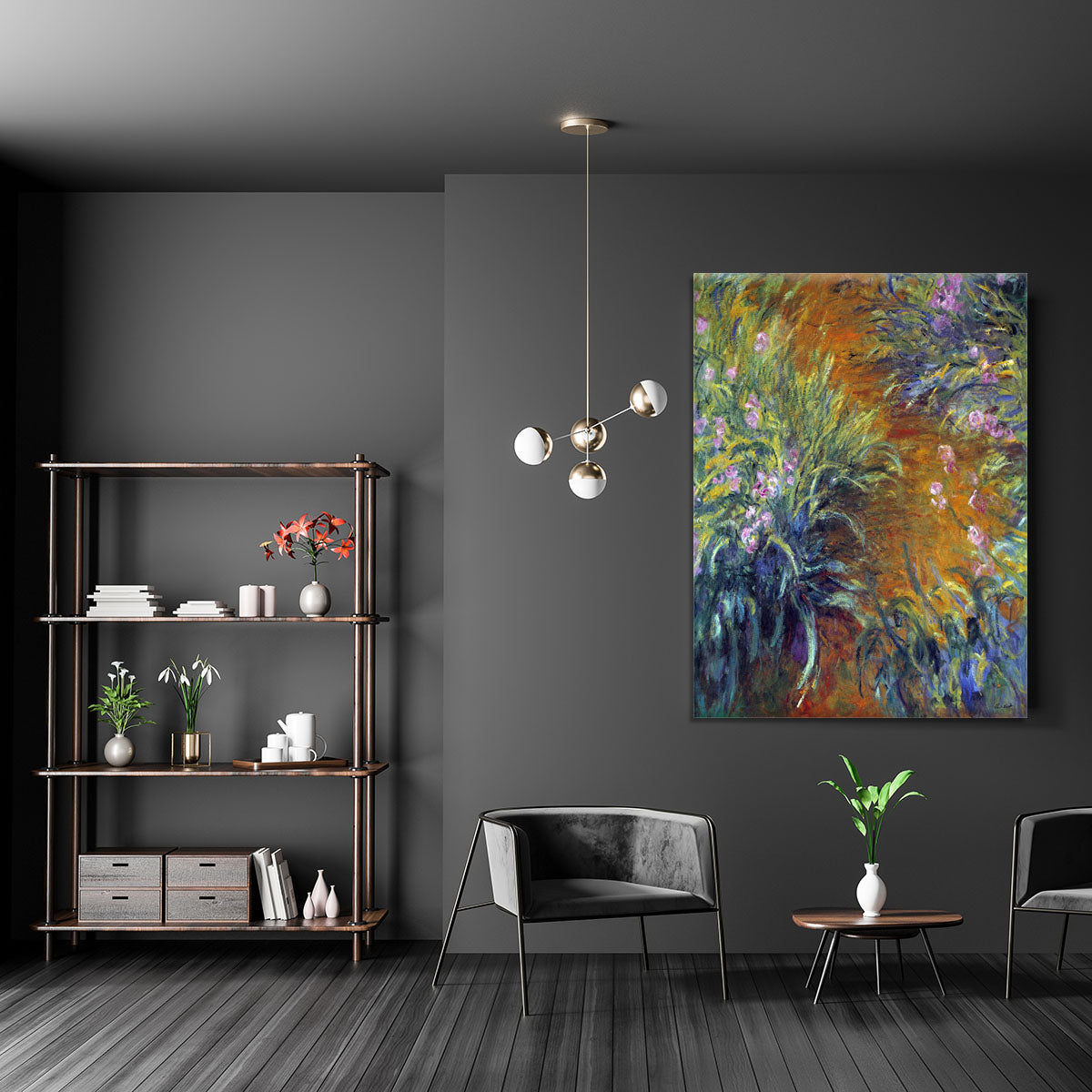 Irises by Monet Canvas Print or Poster - Canvas Art Rocks - 5