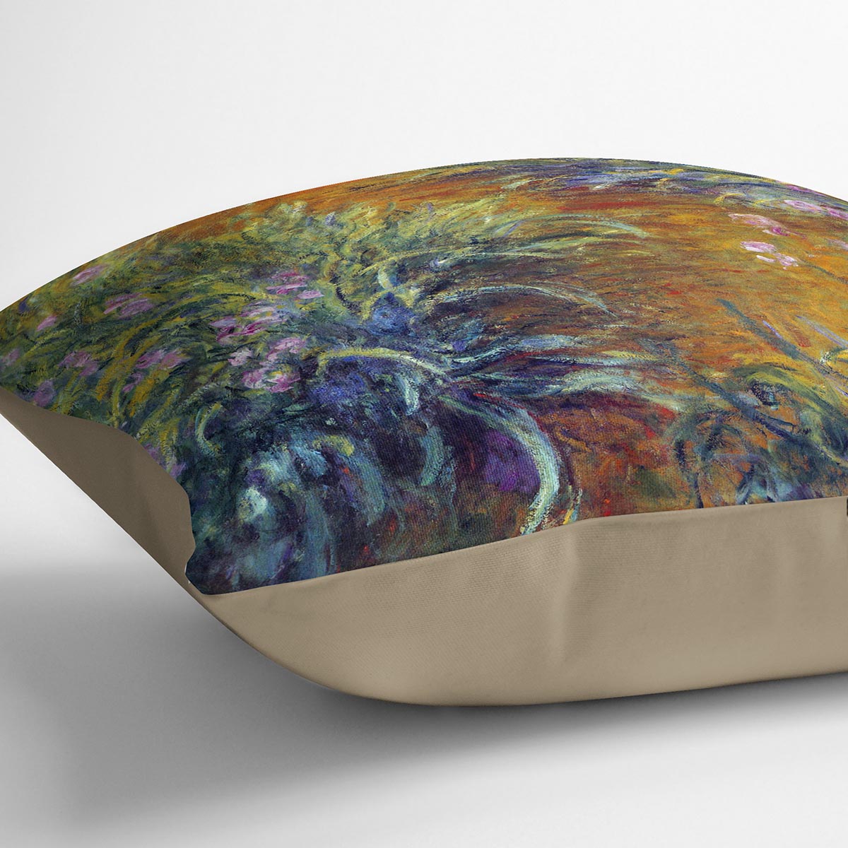 Irises by Monet Cushion