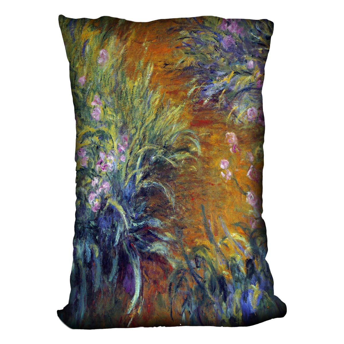 Irises by Monet Cushion