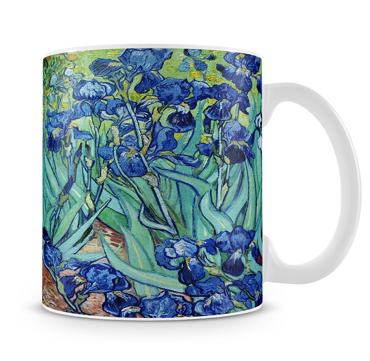 Irises by Van Gogh Mug - Canvas Art Rocks - 4