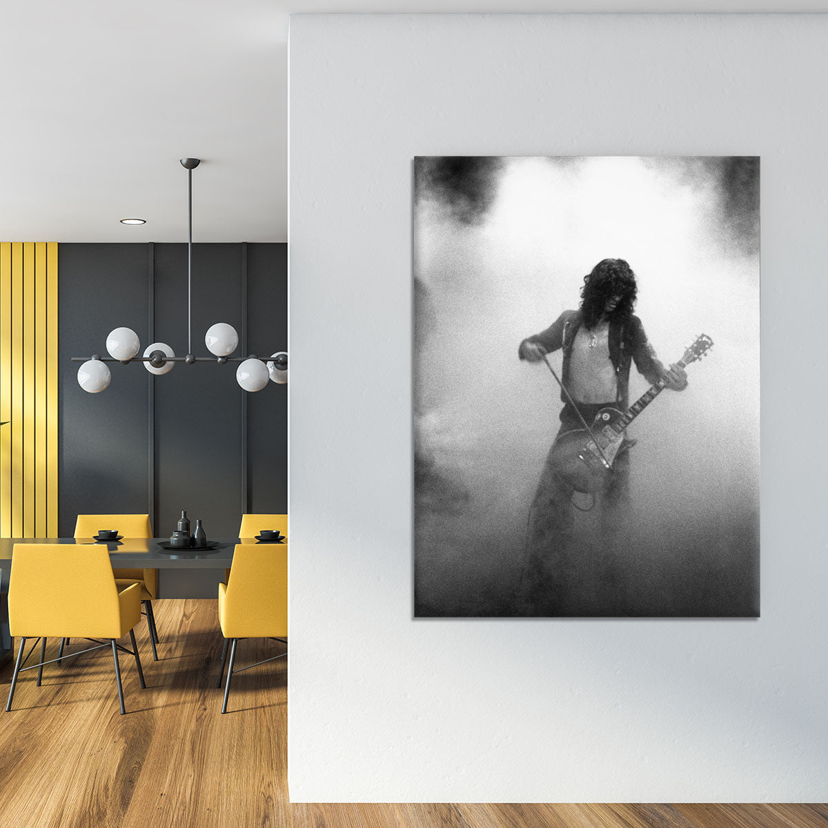 Jimmy Page on stage Canvas Print or Poster - Canvas Art Rocks - 4