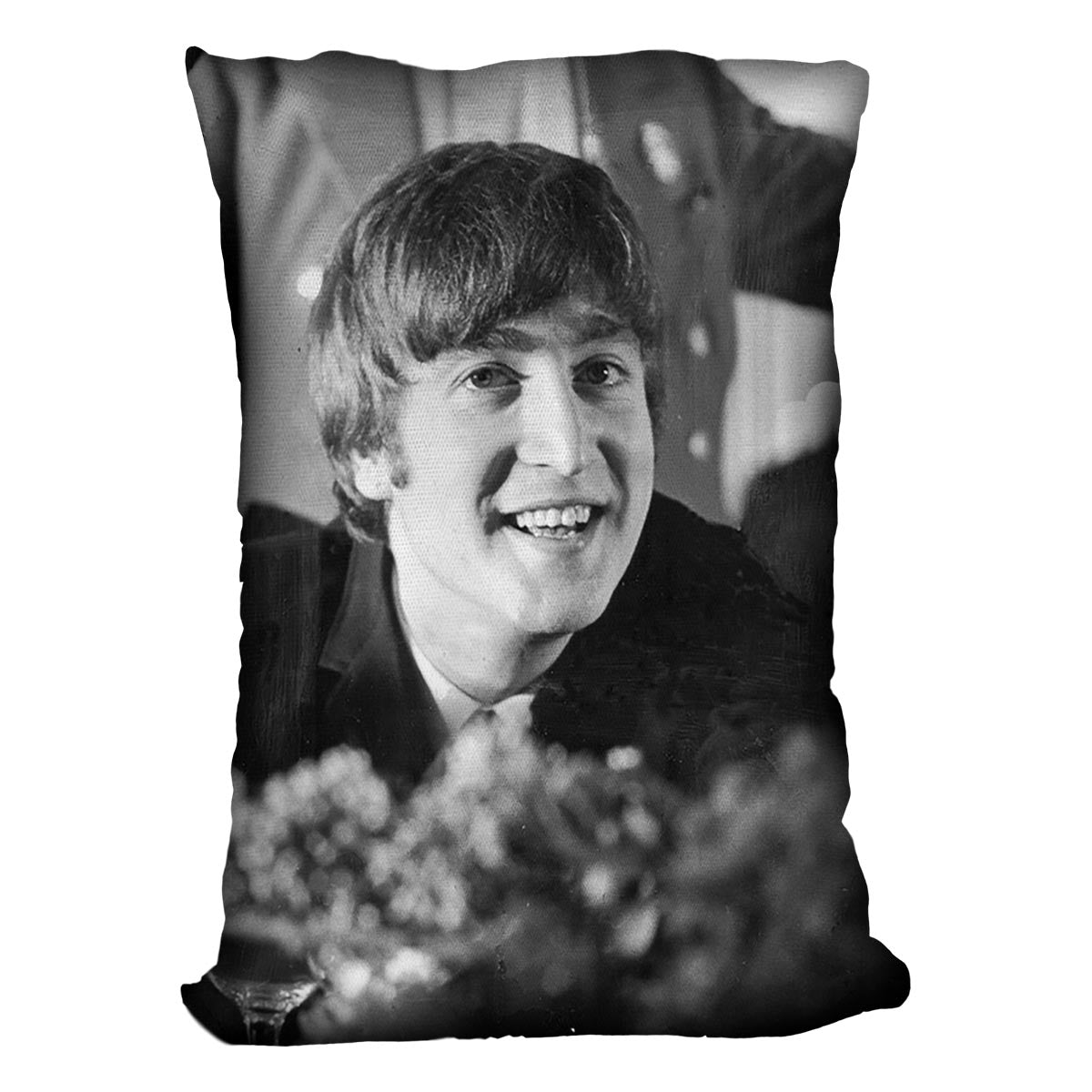 John Lennon at Foyles literary luncheon Cushion